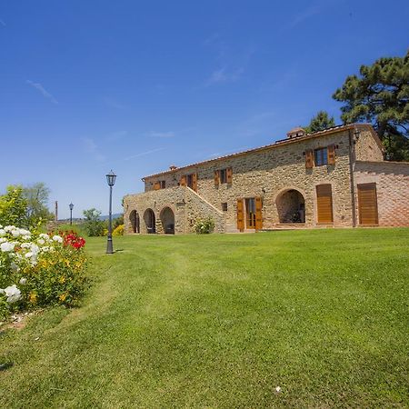 Tenuta Angelici Winery Casa Contea With Pool And Panoramic Pool Cortona Villa Terontola Værelse billede