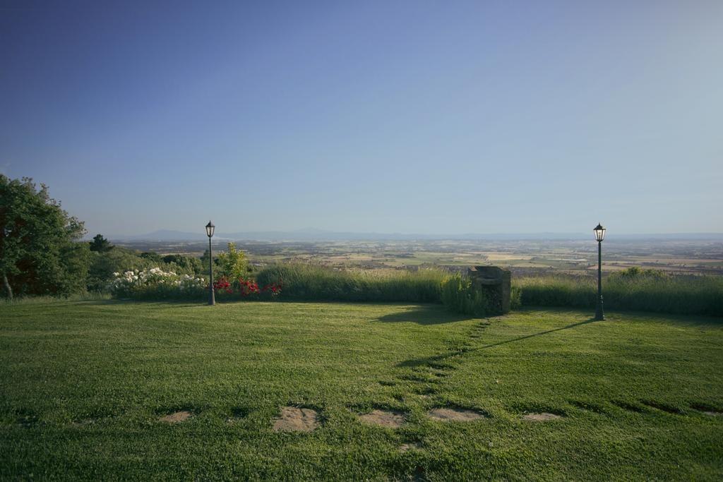 Tenuta Angelici Winery Casa Contea With Pool And Panoramic Pool Cortona Villa Terontola Værelse billede