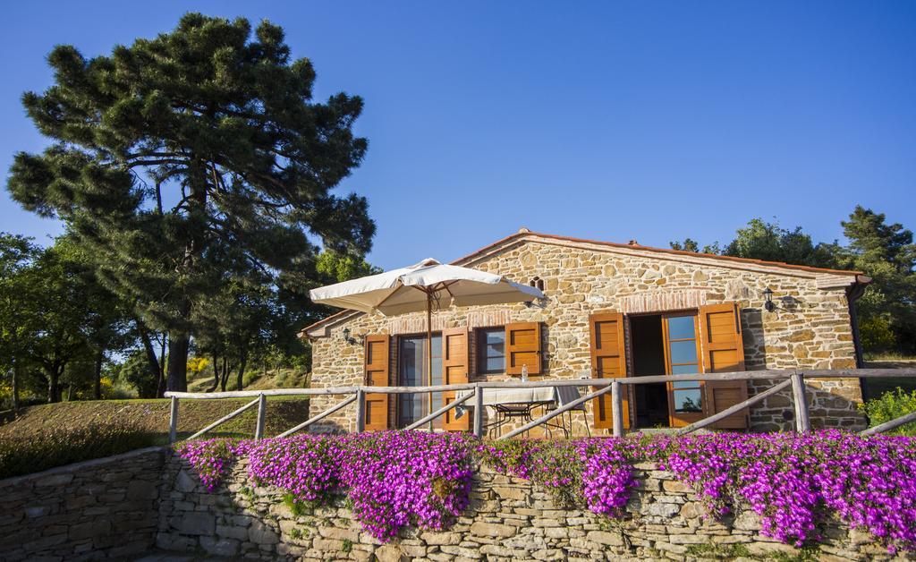 Tenuta Angelici Winery Casa Contea With Pool And Panoramic Pool Cortona Villa Terontola Værelse billede