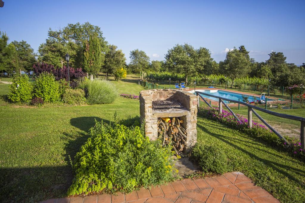 Tenuta Angelici Winery Casa Contea With Pool And Panoramic Pool Cortona Villa Terontola Værelse billede